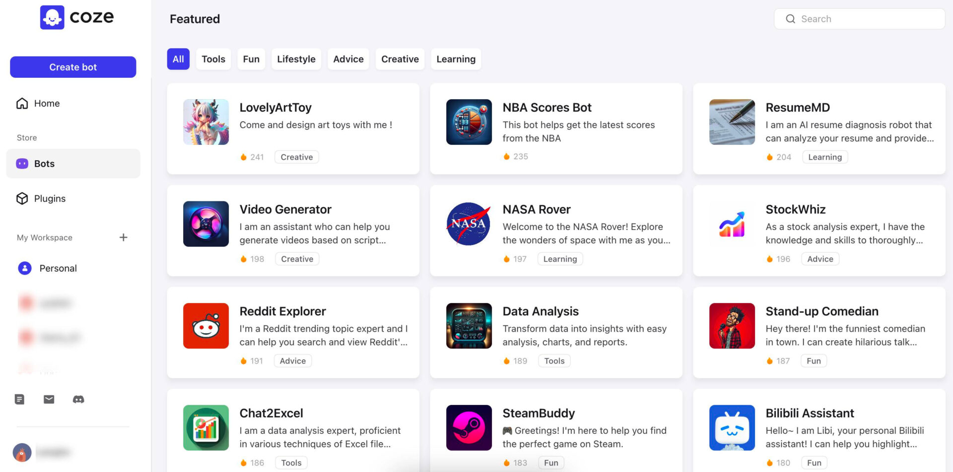 Coze AI: Nền tảng tạo Chatbot AI Kéo-Thả, không cần Code