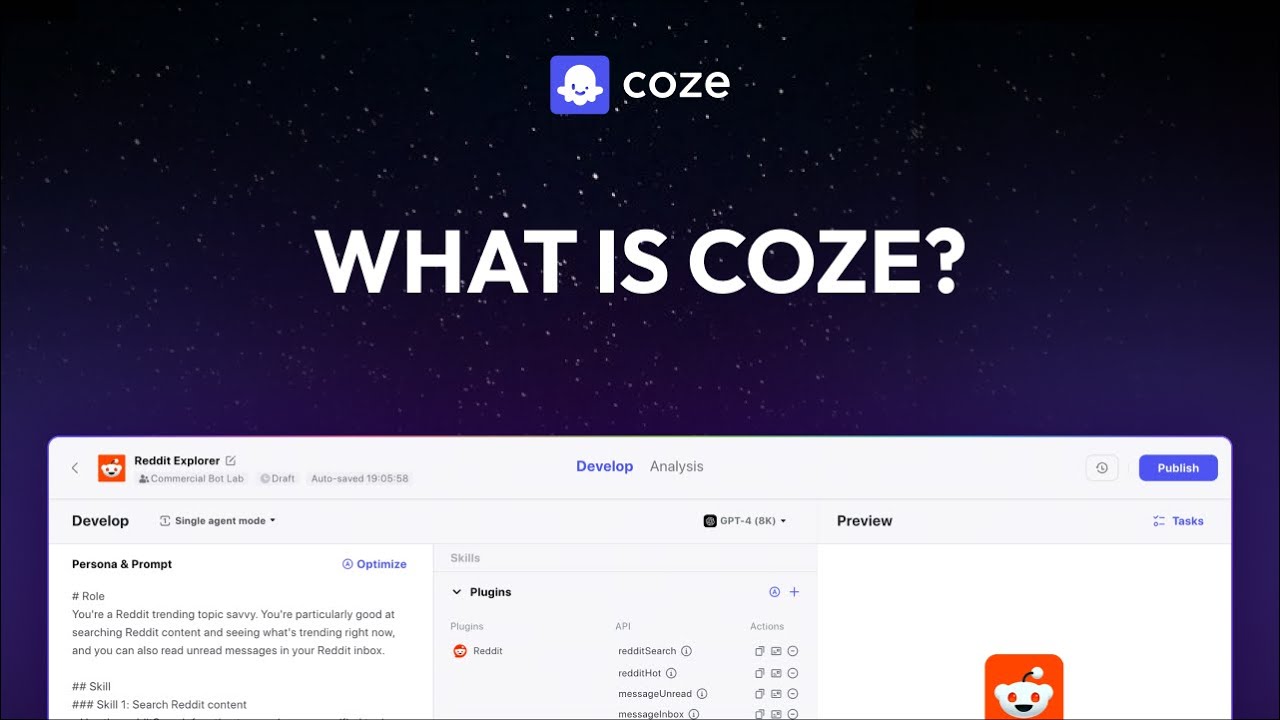 Coze AI: Nền tảng tạo Chatbot AI Kéo-Thả, không cần Code