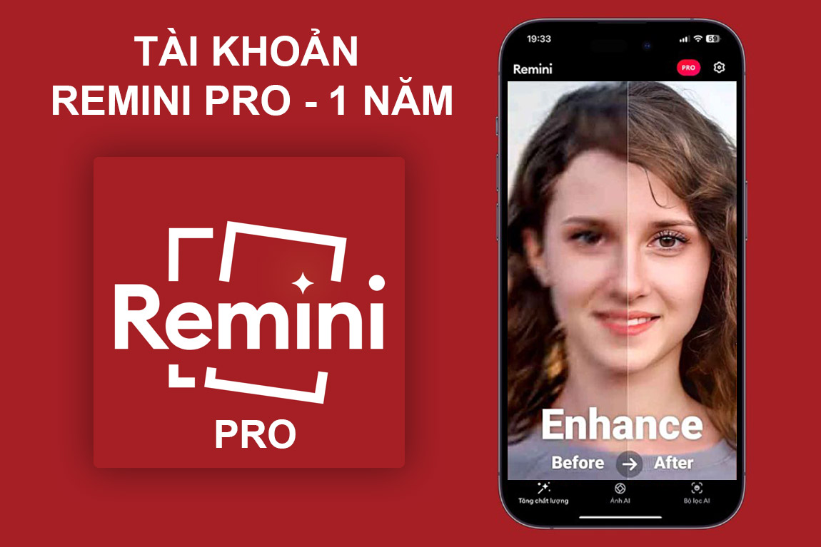 Buy Rimini Pro Remini Pro là gì? Ảnh mờ thành ảnh nét chỉ trong vài giây